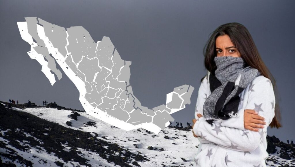 Frente frío 27 ingresará a México con bajas temperaturas y fuertes vientos
