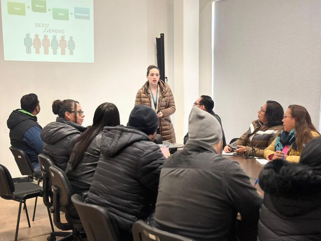 Imparte el IMM el taller “A pasos iguales” al personal de Servicios Públicos.