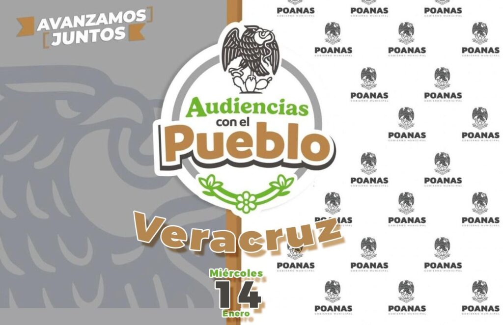 Regresan las Audiencias con el Pueblo; visitarán la comunidad de Veracruz