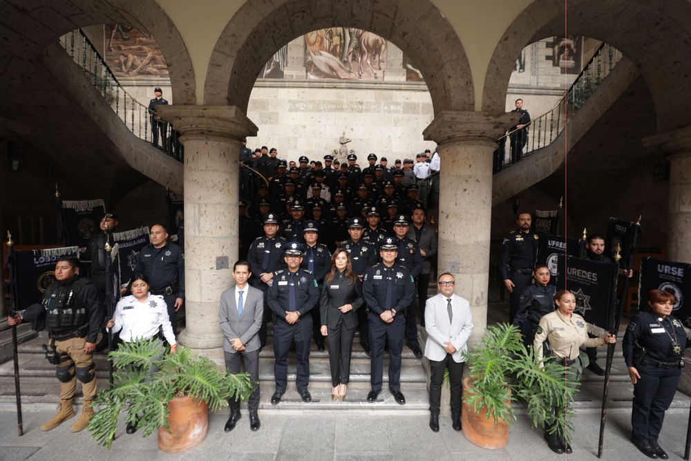 Guadalajara festeja a sus policías