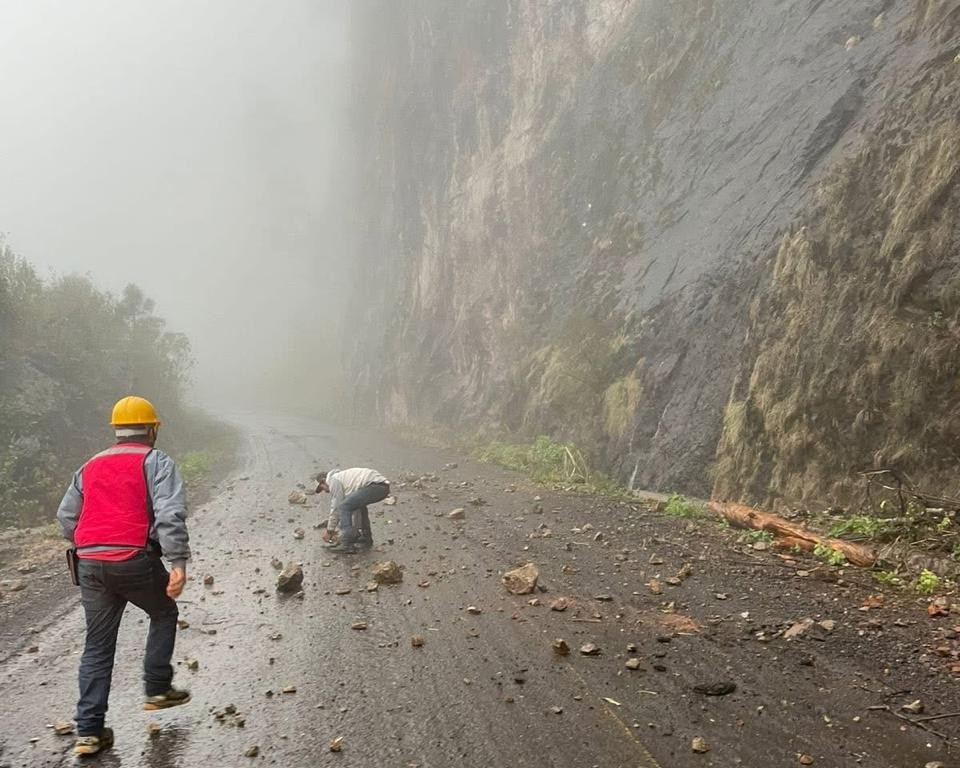 Tercera tormenta invernal deja afectaciones en la sierra de Durango