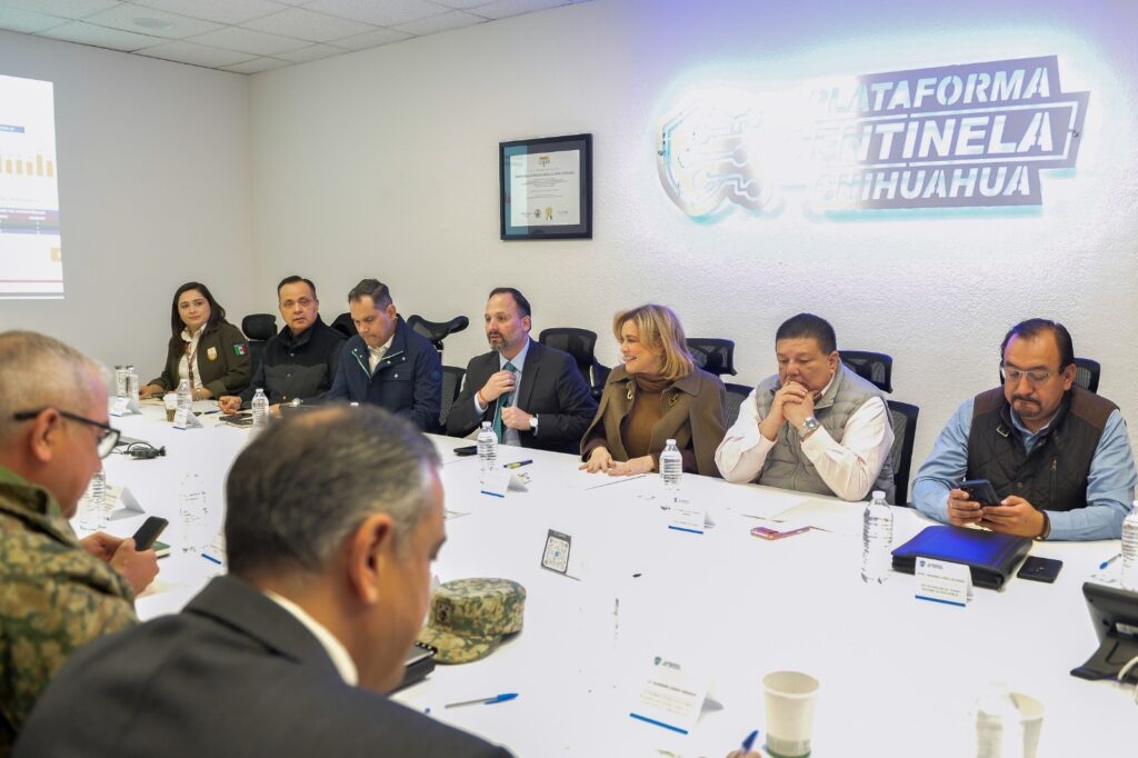 Maru Campos encabeza Mesa de Construcción de Paz para fortalecer la seguridad en Ciudad Juárez
