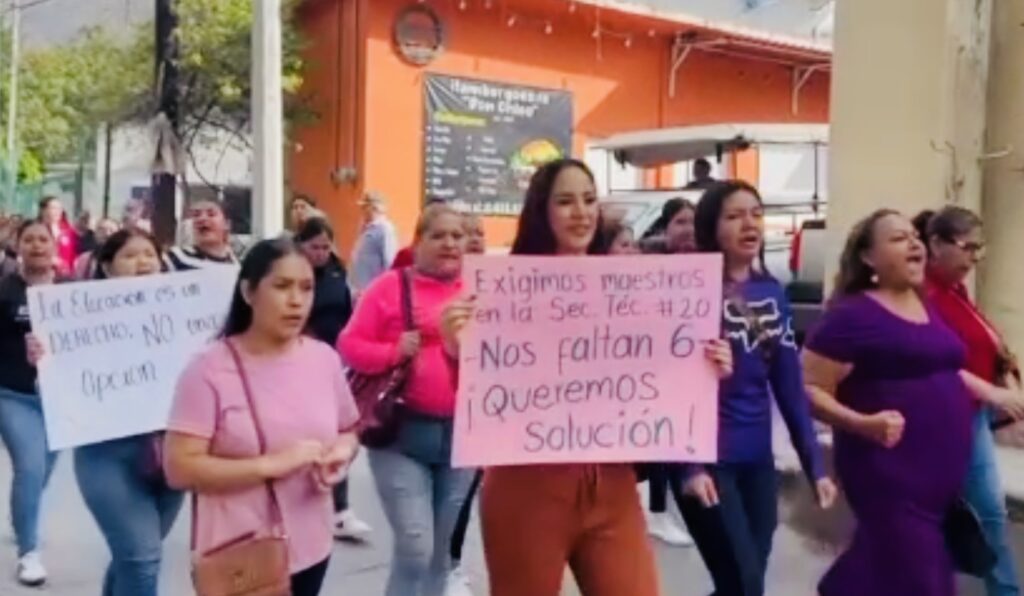 CLASES A MEDIAS Y AULAS VACÍAS: TAYOLTITA DICE ¡BASTA!