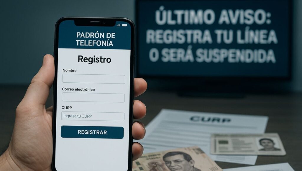 Inicio del padrón telefónico obligatorio: Esto debe cumplir tu CURP para asociar tu número