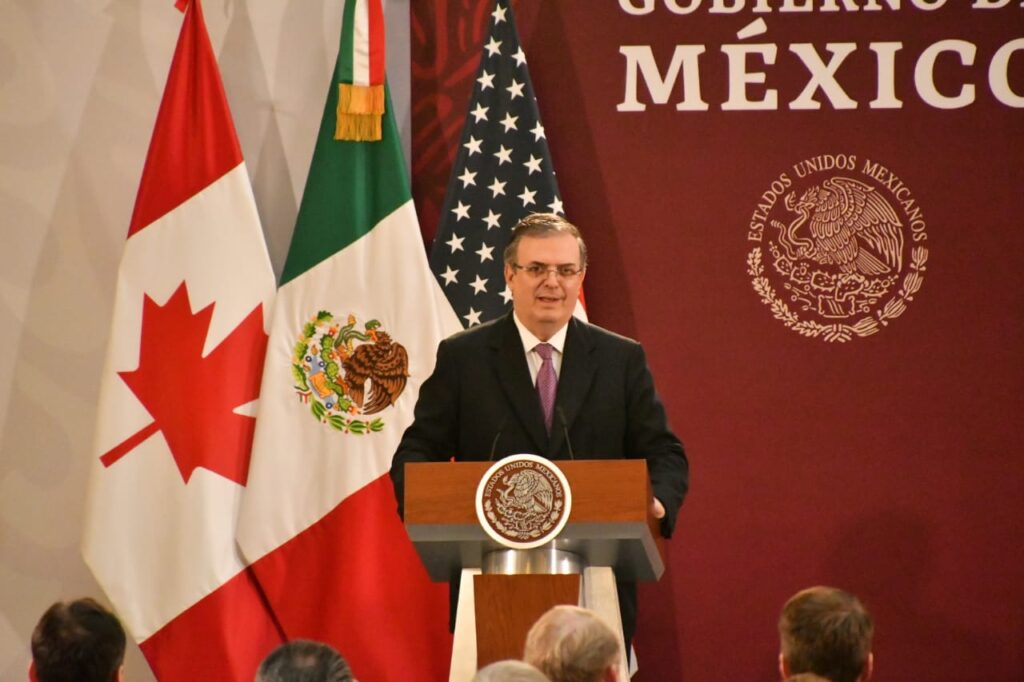 T-MEC: Ebrard reporta 90% de avances en revisión para renovación del tratado