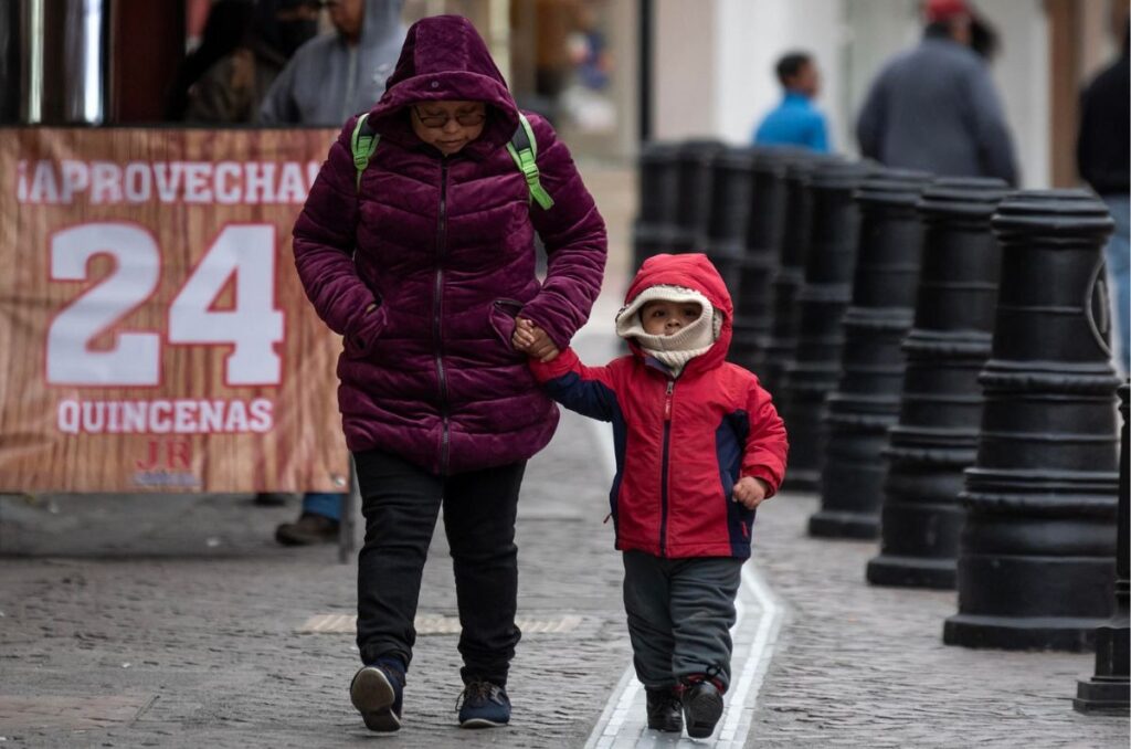 Dos frentes fríos dejarán temperaturas de -5 grados durante 5 días