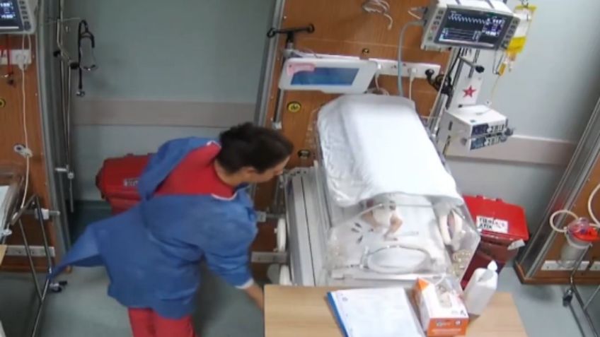 VIDEO muestra a enfermera maltratando a bebé de 5 días de nacida; le provocó secuelas permanentes
