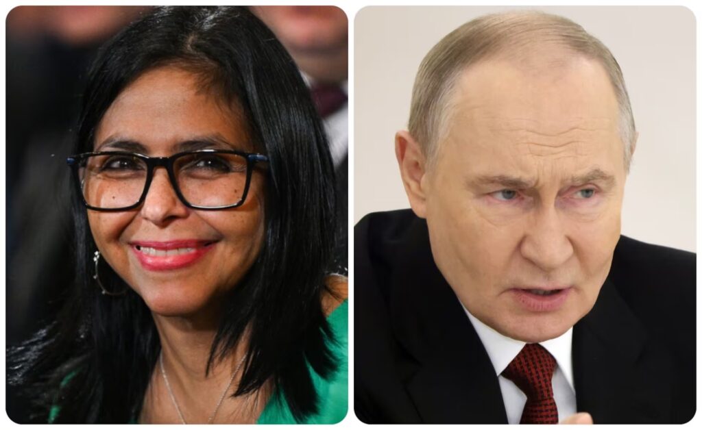 Apoyo ruso a Delcy Rodríguez reaviva tensiones geopolíticas