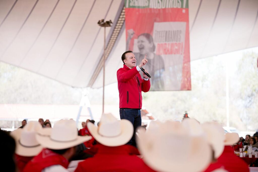 Con Esteban, el PRI Durango seguirá poniendo ejemplo en México; desde hoy construimos 2027