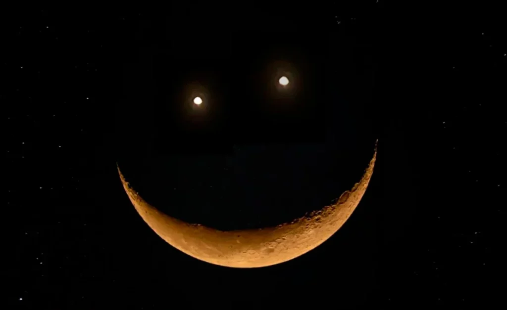 La “Luna sonriente” ilumina el cielo: cuándo y cómo observar el fenómeno