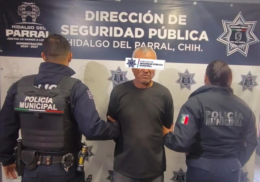 Detienen a presunto responsable de robo con violencia en Oxxo de Parral