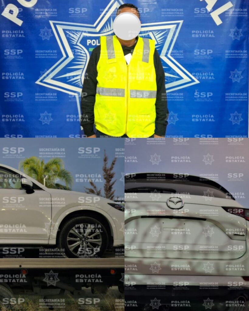 Al volante de auto con reporte de robo lo agarra el operativo Dragón