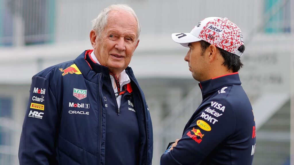 Helmut Marko afirma que Red Bull se equivocó al contratar a Checo Pérez