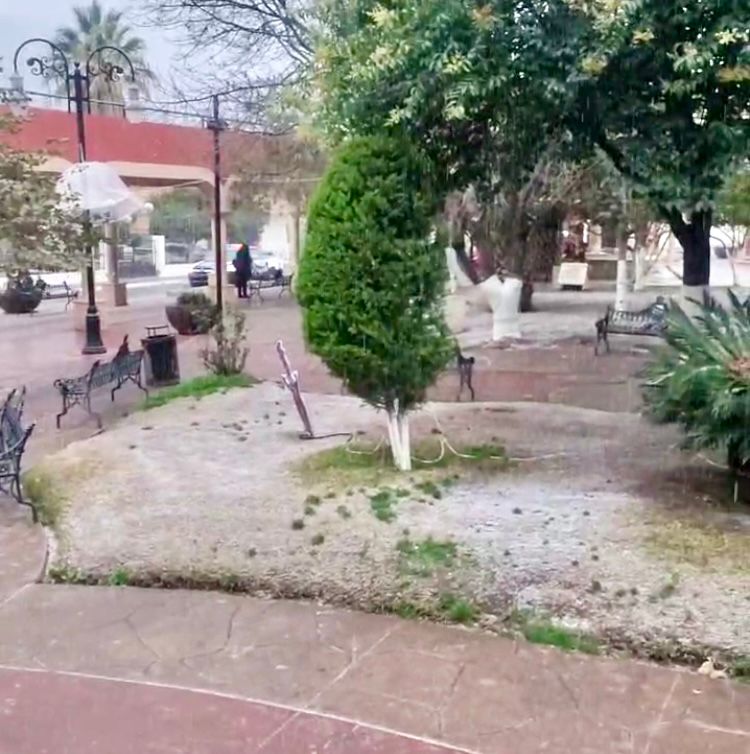 Aguanieve, granizo y ligera nevada por el Frente Frío 27