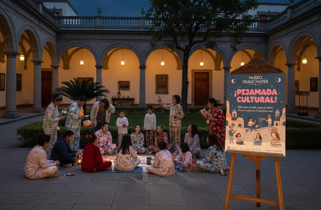 Museo Franz Mayer celebra su Noche del Franz con una pijamada cultural
