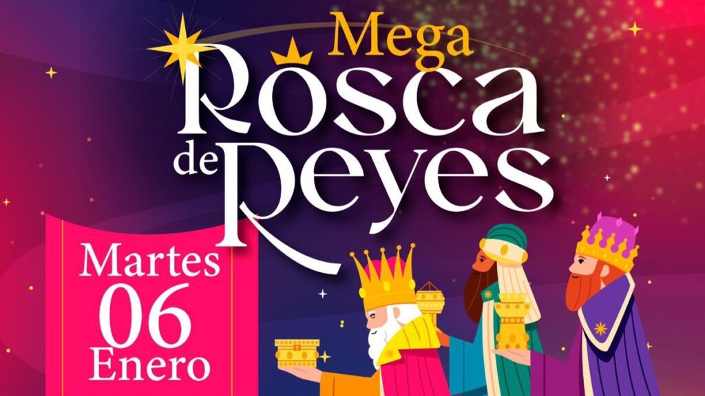 Invitan a la Mega Rosca de Reyes en Vicente Guerrero