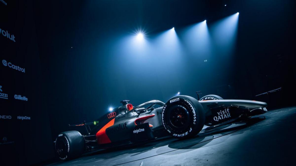 Audi entra con fuerza a la F1 y presenta su primer monoplaza