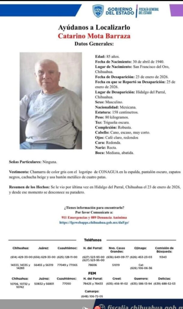 De San Francisco del Oro hombre degollado en el periferico