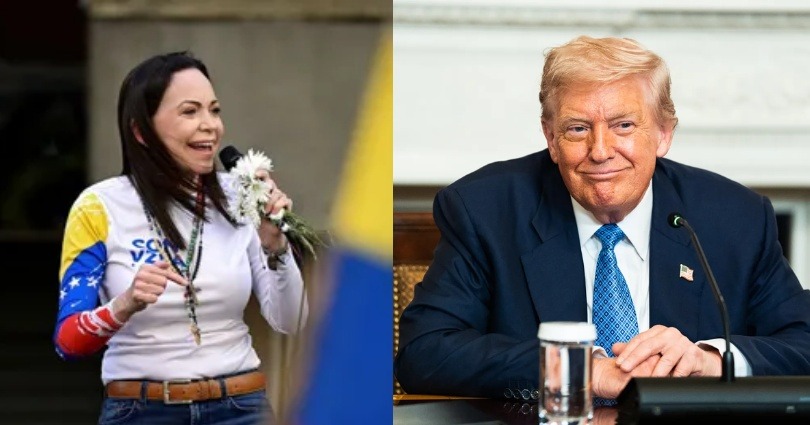 Trump se reunirá con María Corina Machado este jueves en la Casa Blanca