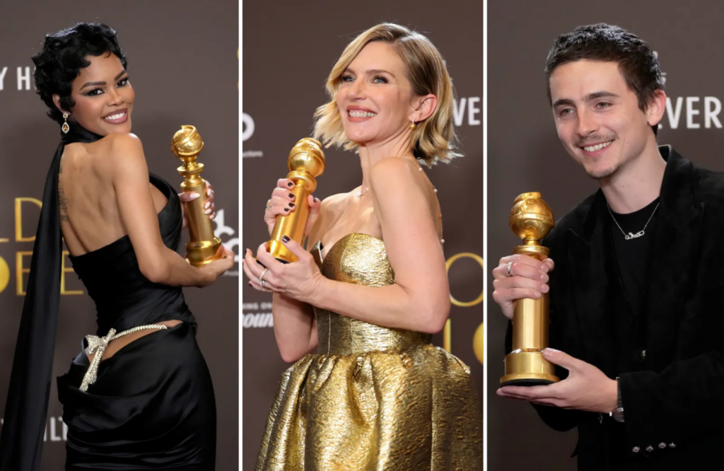 Lista de ganadores de los Globos de Oro 2026
