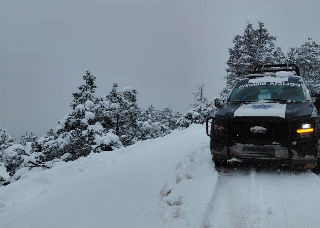 Gobierno del Estado mantiene monitoreo por lluvias, viento y nieve en Durango