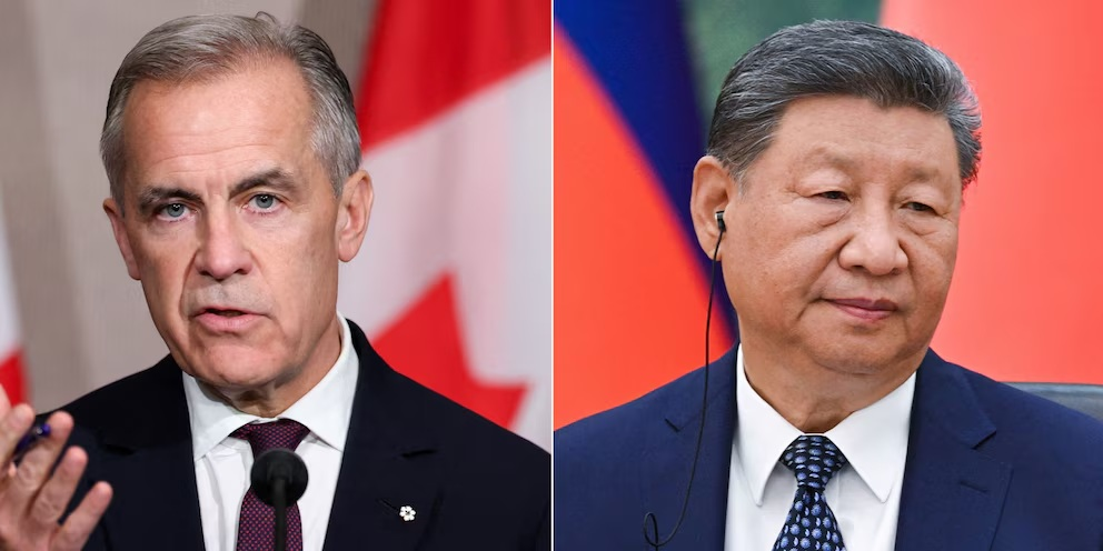 Carney aterriza en China para recomponer la relación bilateral