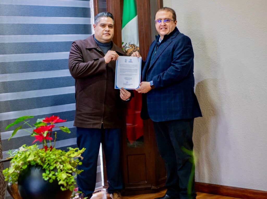 Salvador Calderón fortalece el desarrollo urbano con nuevo nombramiento