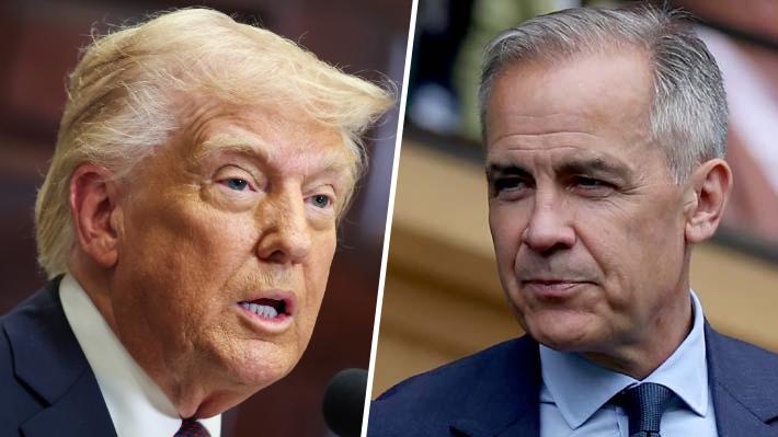 Trump amenaza a Canadá con aranceles del 100% si firma acuerdo comercial con China