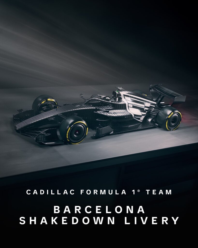 Cadillac revela monoplaza de Checo Pérez