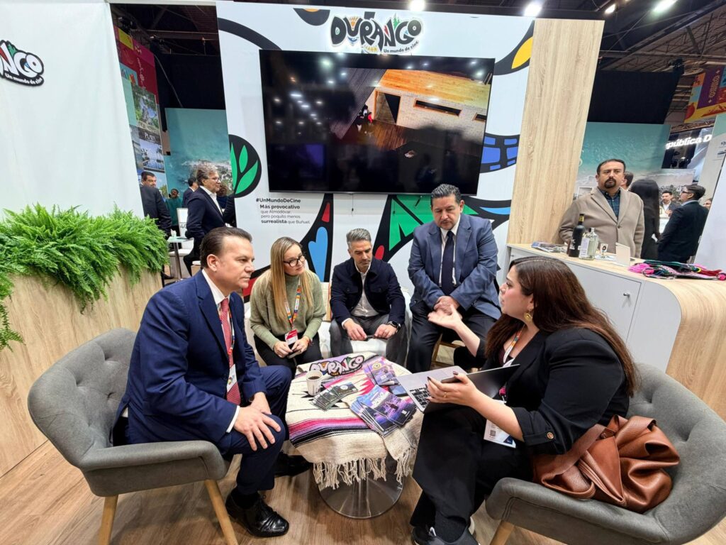Durango se proyecta al mundo desde el Pabellón México en FITUR 2026: Esteban Villegas impulsa su promoción internacional