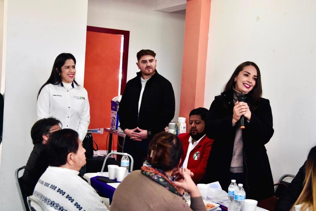 ONMPRI Durango fortalece trabajo con mujeres en Nuevo Ideal, destaca Pamela García