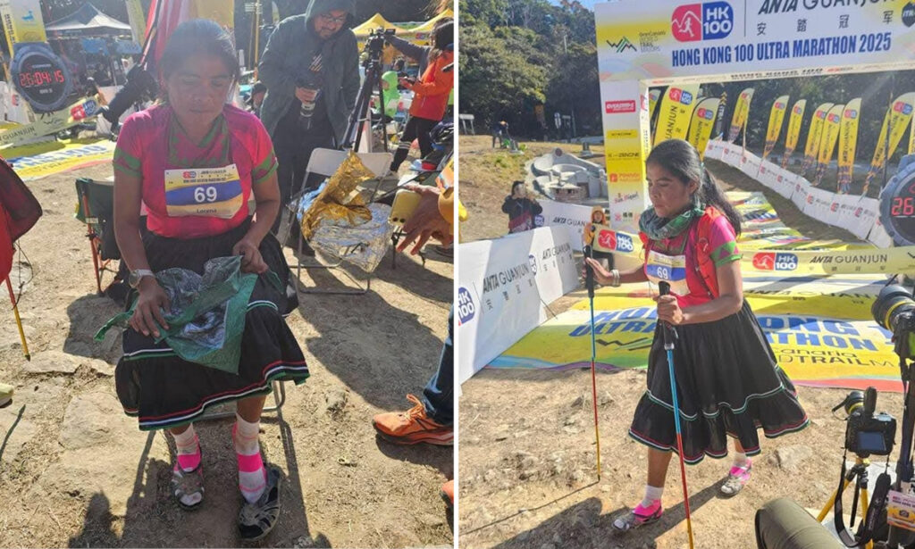 Lorena Ramírez marca récord personal en el Ultramaratón de Hong Kong pese al frío extremo