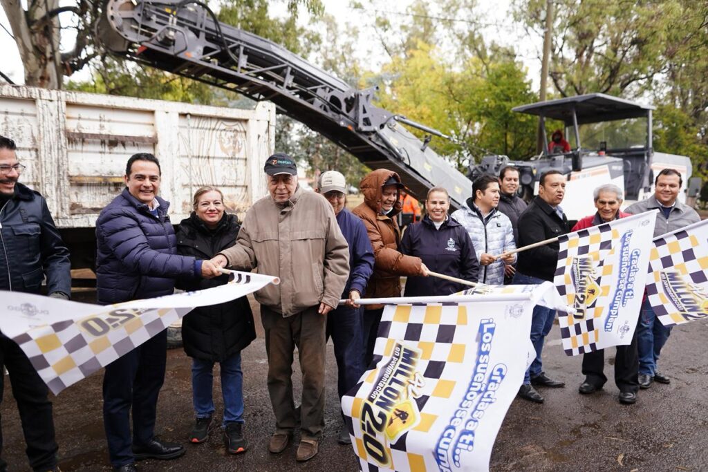 Vamos por más calles y sueños compartidos con “Al Millón en Pavimentación 2.0”: La gran familia duranguense.
