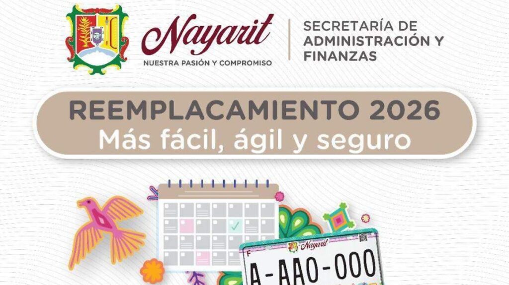 Aprovecha el descuento y reemplaca en Nayarit de forma fácil, rápida y segura.