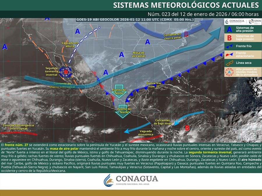 Jalisco inicia la semana con clima estable y temperaturas templadas