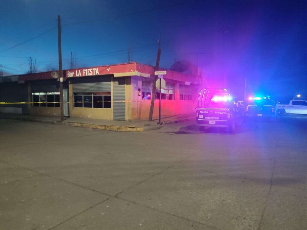 Balean a guardia en negocio del Centro de Cuauhtémoc