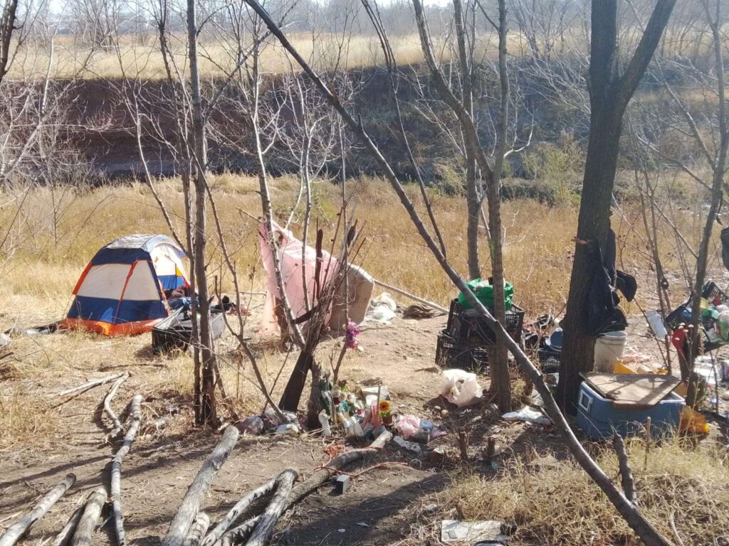 Muere joven de 28 años en campamento improvisado en Cuauhtémoc