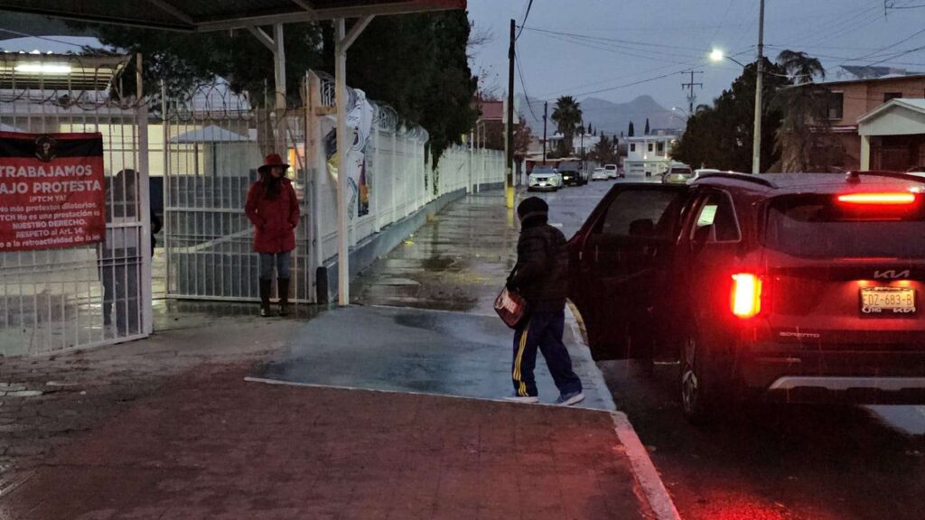 Suspenden clases presenciales por tormenta invernal