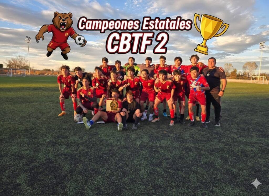 CBTF No. 2 de Santiago se corona campeón estatal en fútbol DGETAyCM