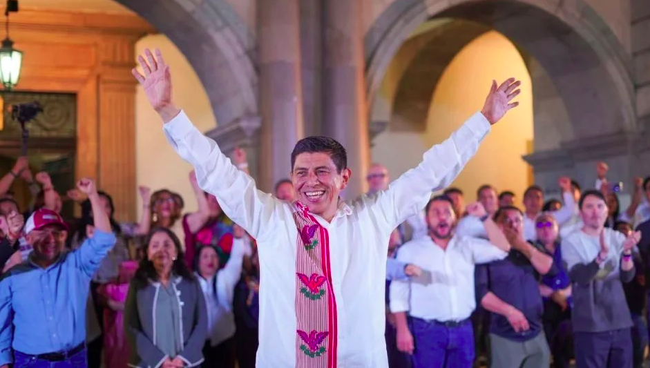 Salomón Jara se queda al frente del gobierno de Oaxaca tras finalizar el cómputo oficial