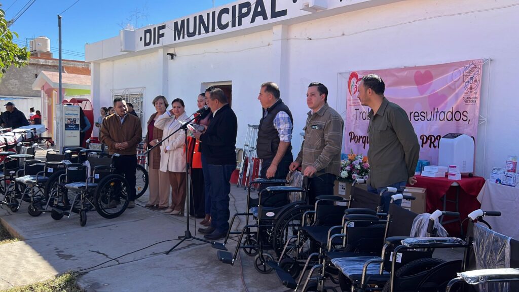 El DIF Municipal de Guadalupe Victoria refuerza la atención médica con nuevos equipos