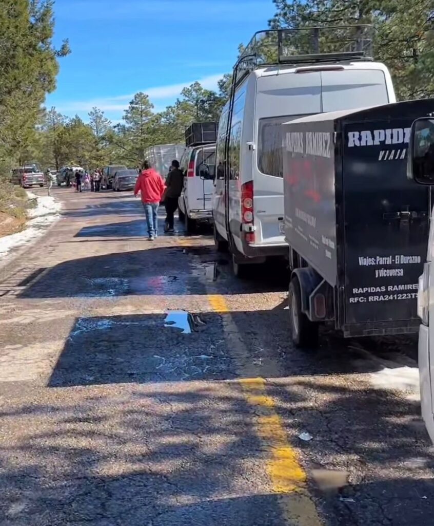Precauciones en la Carretera Parral–Guadalupe y Calvo por Nieve y Hielo