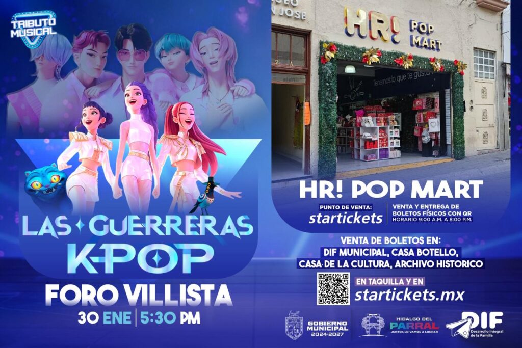 Concierto de Las Guerreras K-Pop en Parral: Un evento cultural imperdible