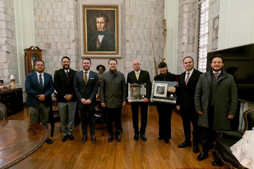 Durango se proyecta ante Alemania; Esteban Villegas destaca encuentro diplomático