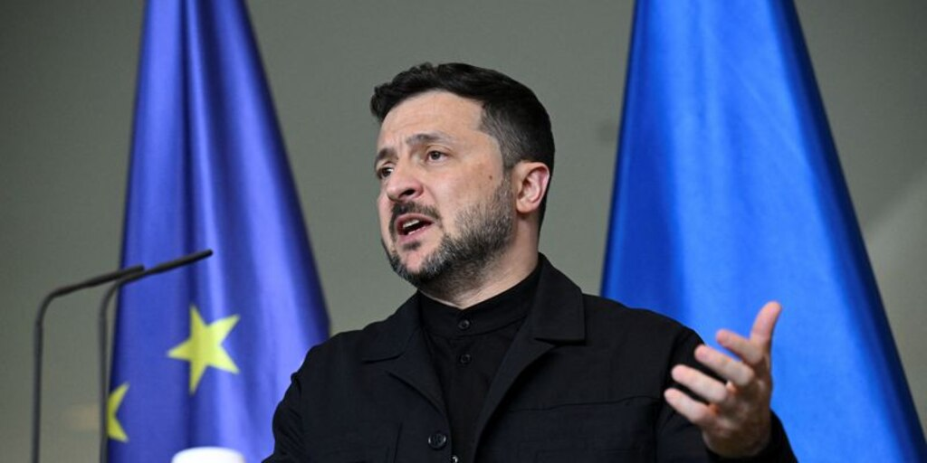 Zelensky pide a Europa mantener la presión sobre Moscú para agotar la guerra