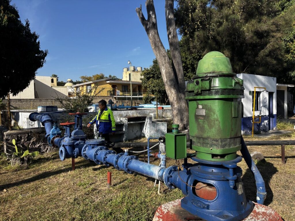 Normaliza SIAPA servicio de agua potable en 892 colonias tras mantenimiento integral a infraestructura