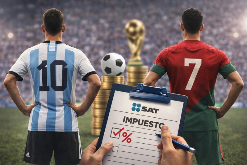 México impone impuestos a jugadores del Mundial 2026