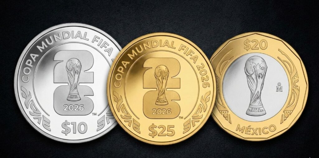 Sheinbaum envía iniciativa para expedir monedas conmemorativas del Mundial 2026