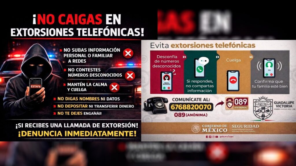 Autoridades Alertan sobre Extorsiones Telefónicas en la Comunidad