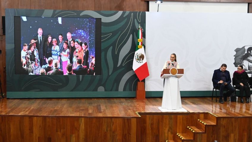 Sheinbaum celebra gesto de acercamiento de los Reyes de España a México en Fitur